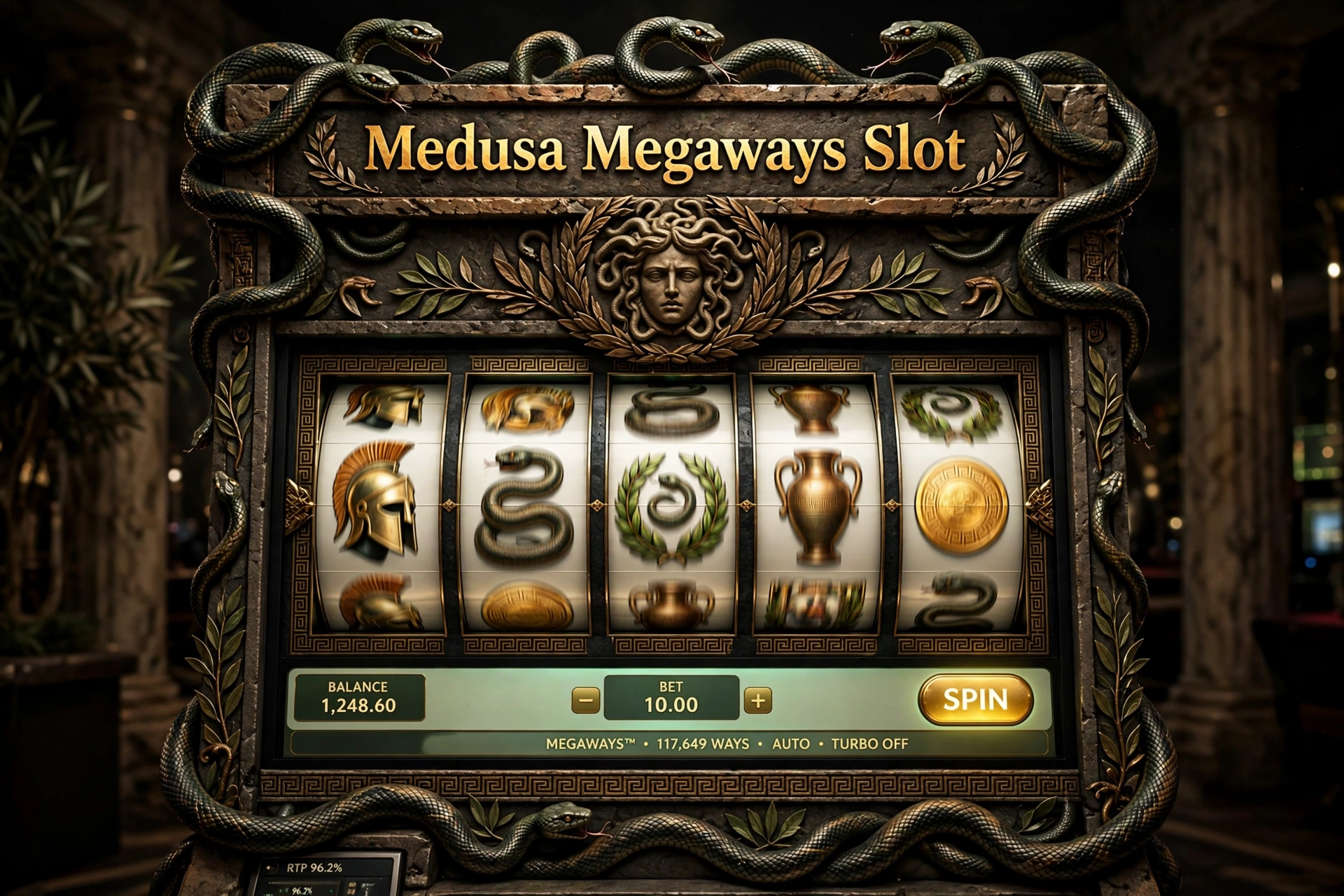 Medusa Megaways Slot – komplett guide, strategier og funksjoner